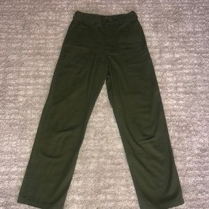 Brandy Melville Army green pants